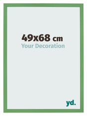 Photo Frame 49x68 cm Green MDF Bologna Front Size | Yourdecoration.co.uk