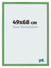 Photo Frame 49x68 cm Green MDF Bologna Front Size | Yourdecoration.co.uk