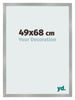 Photo Frame 49x68cm Aluminum Brushed MDF Bologna Front Size | Yourdecoration.co.uk