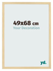 Photo Frame 49x68cm Beech Design MDF Bologna Front Size | Yourdecoration.co.uk