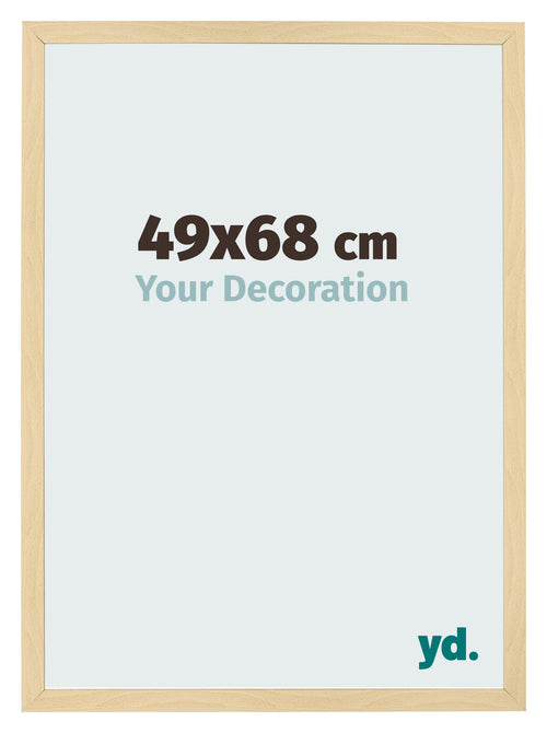 Photo Frame 49x68cm Beech Design MDF Bologna Front Size | Yourdecoration.co.uk