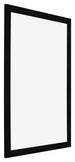 Photo Frame 49x68cm Black Silver Polished MDF Pisa Front Oblique | Yourdecoration.co.uk