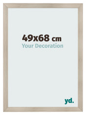 Photo Frame 49x68cm Oak Rustic MDF Pisa Front Size | Yourdecoration.co.uk