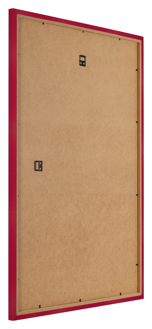 Photo Frame 49x68cm Red MDF Bologna Back Oblique | Yourdecoration.co.uk
