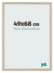 Photo Frame 49x68cm Sonoma Oak MDF Bologna Front Size | Yourdecoration.co.uk