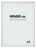 Photo Frame 49x68cm White Swept MDF Lazio Front Size | Yourdecoration.co.uk