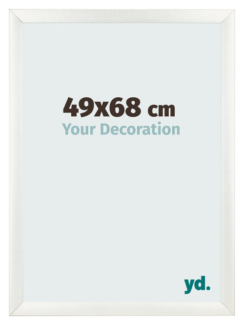 Photo Frame 49x68cm White Vintage MDF Pisa Front Size | Yourdecoration.co.uk
