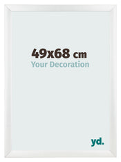 Photo Frame 49x68cm White Vintage MDF Pisa Front Size | Yourdecoration.co.uk