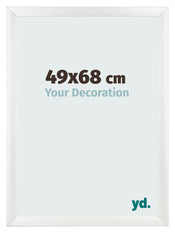 Photo Frame 49x68cm White Vintage MDF Pisa Front Size | Yourdecoration.co.uk