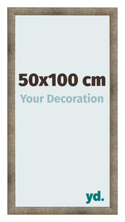 Photo Frame 50x100 cm Metal Vintage MDF Bologna Front Size | Yourdecoration.co.uk
