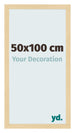 Photo Frame 50x100cm Beech Design MDF Bologna Front Size | Yourdecoration.co.uk