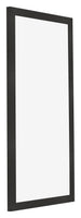 Photo Frame 50x100cm Black Matte MDF Bologna Front Oblique | Yourdecoration.co.uk