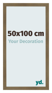 Photo Frame 50x100cm Bronze Design MDF Bologna Front Size | Yourdecoration.co.uk