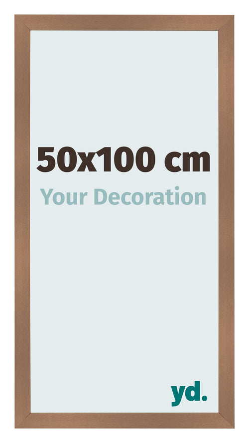 Photo Frame 50x100cm Copper Design MDF Bologna Front Size | Yourdecoration.co.uk