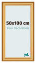 Photo Frame 50x100cm Gold Matte MDF Lazio Front Size | Yourdecoration.co.uk