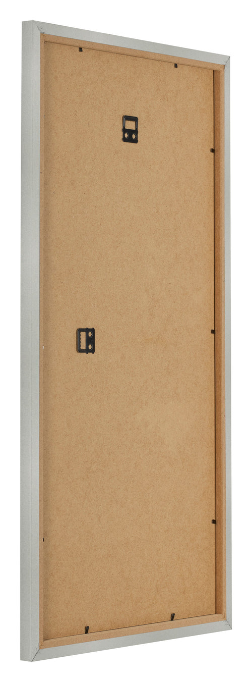 Photo Frame 50x100cm Silver Matte MDF Bologna Back Oblique | Yourdecoration.co.uk