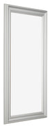 Photo Frame 50x100cm Silver Matte MDF Lazio Front Oblique | Yourdecoration.co.uk