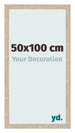 Photo Frame 50x100cm Sonoma Oak MDF Bologna Front Size | Yourdecoration.co.uk