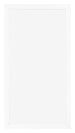 Photo Frame 50x100cm White Matte MDF Bologna Front | Yourdecoration.co.uk