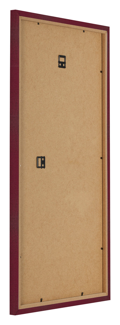 Photo Frame 50x100cm Wine Red Swept MDF Bologna Back Oblique | Yourdecoration.co.uk
