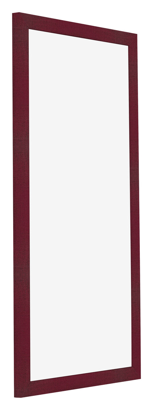 Photo Frame 50x100cm Wine Red Swept MDF Bologna Front Oblique | Yourdecoration.co.uk