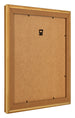 Photo Frame 50x50cm Gold Matte MDF Lazio Back Oblique | Yourdecoration.co.uk