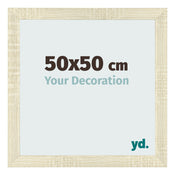 Photo Frame 50x50cm Sonoma Oak MDF Pisa Front Size | Yourdecoration.co.uk