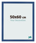 Photo Frame 50x60 cm Dark Blue MDF Bologna Front Size | Yourdecoration.co.uk