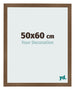 Photo Frame 50x60 cm Oak Rustic MDF Bologna Front Size | Yourdecoration.co.uk