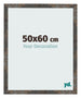 Photo Frame 50x60 cm Oxidized Metal MDF Bologna Front Size | Yourdecoration.co.uk
