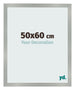 Photo Frame 50x60cm Aluminum Brushed MDF Bologna Front Size | Yourdecoration.co.uk