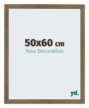 Photo Frame 50x60cm Bronze Design MDF Bologna Front Size | Yourdecoration.co.uk