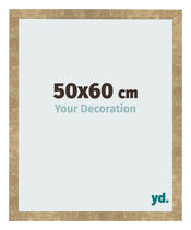 Photo Frame 50x60cm Gold Antique MDF Bologna Front Size | Yourdecoration.co.uk