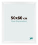 Photo Frame 50x60cm White Vintage MDF Pisa Front Size | Yourdecoration.co.uk