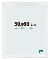 Photo Frame 50x60cm White Vintage MDF Pisa Front Size | Yourdecoration.co.uk