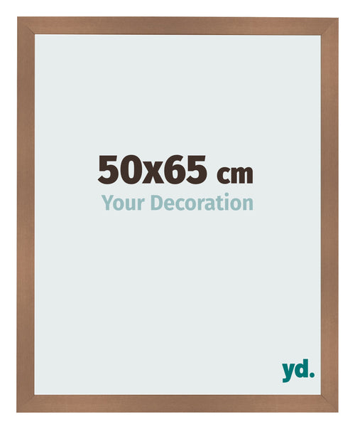 Photo Frame 50x65cm Copper Design MDF Bologna Front Size | Yourdecoration.co.uk