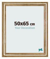 Photo Frame 50x65cm Gold Antique MDF Lazio Front Size | Yourdecoration.co.uk