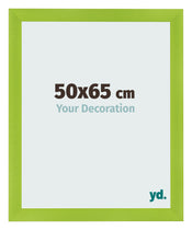Photo Frame 50x65cm Green MDF Pisa Front Size | Yourdecoration.co.uk