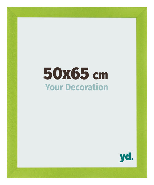 Photo Frame 50x65cm Green MDF Pisa Front Size | Yourdecoration.co.uk
