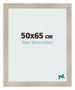 Photo Frame 50x65cm Oak Rustic MDF Pisa Front Size | Yourdecoration.co.uk