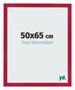Photo Frame 50x65cm Red MDF Bologna Front Size | Yourdecoration.co.uk