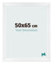 Photo Frame 50x65cm White Vintage MDF Pisa Front Size | Yourdecoration.co.uk