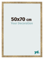 Photo Frame 50x70cm Gold Antique MDF Bologna Front Size | Yourdecoration.co.uk