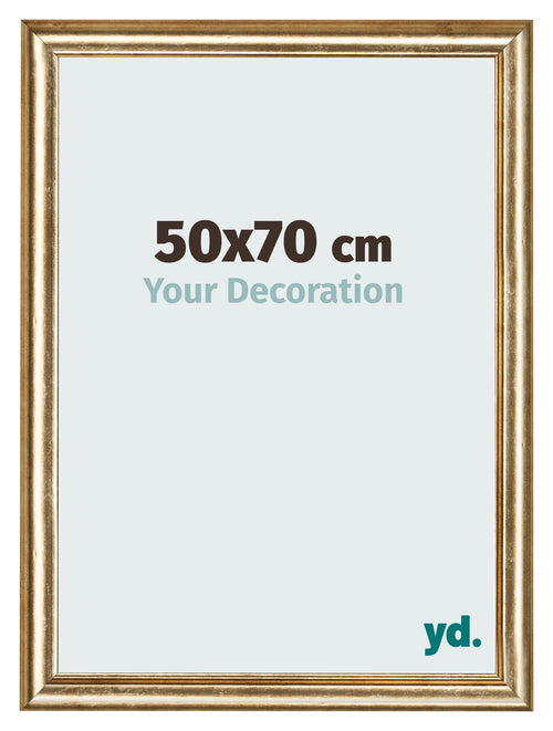 Photo Frame 50x70cm Gold Antique MDF Lazio Front Size | Yourdecoration.co.uk
