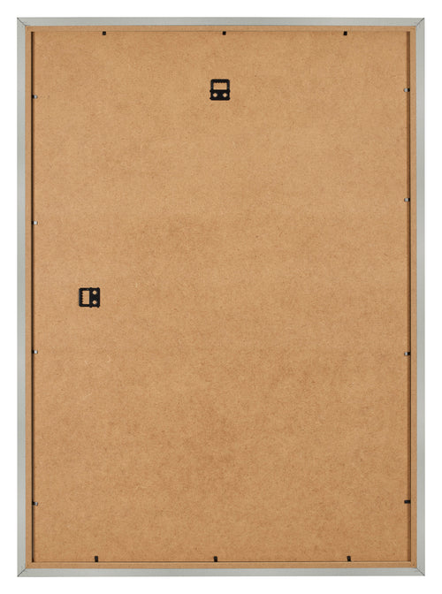 Photo Frame 50x70cm Silver Matte MDF Bologna Back | Yourdecoration.co.uk