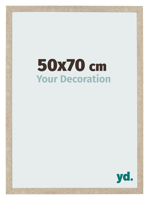 Photo Frame 50x70cm Sonoma Oak MDF Bologna Front Size | Yourdecoration.co.uk