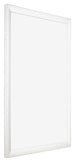 Photo Frame 50x70cm White Vintage MDF Pisa Front Oblique | Yourdecoration.co.uk