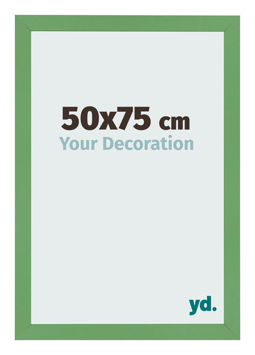Photo Frame 50x75 cm Green MDF Bologna Front Size | Yourdecoration.co.uk