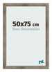 Photo Frame 50x75 cm Metal Vintage MDF Bologna Front Size | Yourdecoration.co.uk