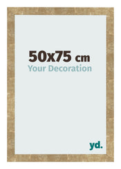 Photo Frame 50x75cm Gold Antique MDF Bologna Front Size | Yourdecoration.co.uk